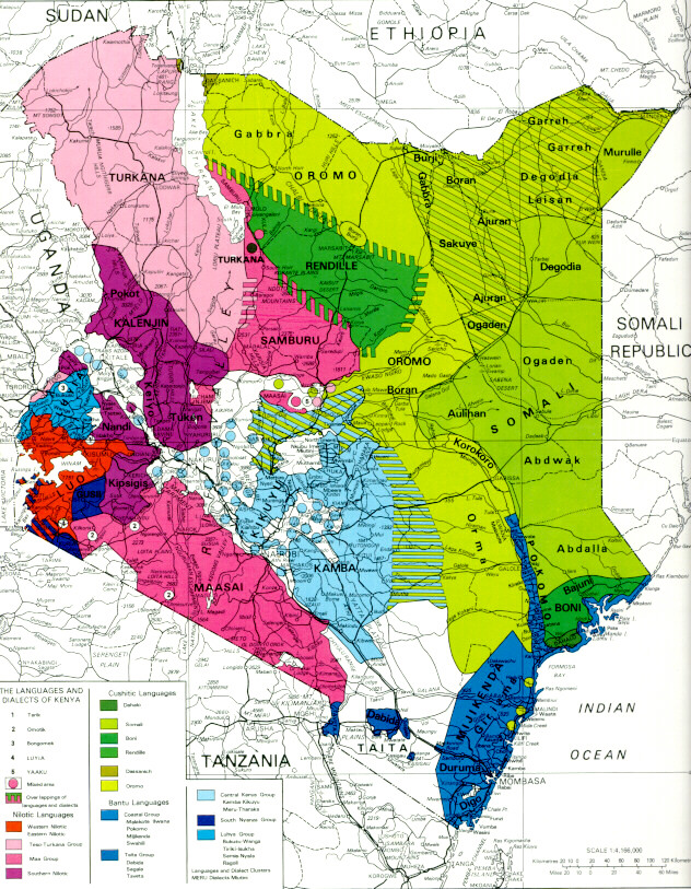 Kenya Ethnic Map 39